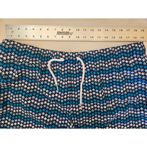 George Men's Americana Swim Trunks Size XG W/ 2 Side Pockets, Stretch Waist Band - Picture 3 of 6